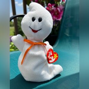 “Spooky” the Ghost *RARE FIND* 1995 TY Original Beanie Baby